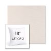 Picture of Exhale Cloud | Set of 2 | Sunbrella 18" Square Outdoor Throw Pillows with Premium Inserts
