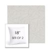 Picture of Lively Parchment | Set of 2 | Sunbrella 18" Square Outdoor Throw Pillows with Premium Inserts