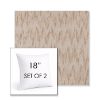 Picture of Mountains Sand | Set of 2 | Sunbrella 18" Square Outdoor Throw Pillows with Premium Inserts