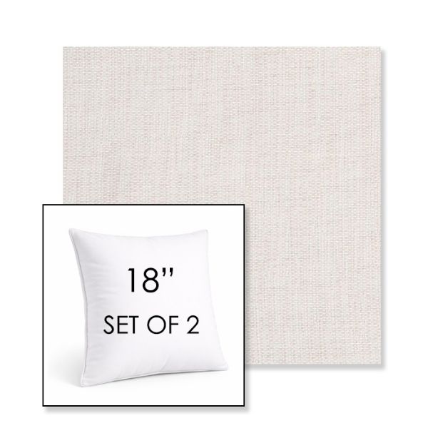 Picture of Nova Glow | Set of 2 | Sunbrella 18" Square Outdoor Throw Pillows with Premium Inserts