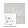 Picture of Nurture Pebble | Set of 2 | Sunbrella 18" Square Outdoor Throw Pillows with Premium Inserts
