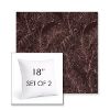 Picture of Palma Sangria | Set of 2 | Sunbrella 18" Square Outdoor Throw Pillows with Premium Inserts