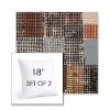 Picture of Pop Punchcard | Set of 2 | Sunbrella 18" Square Outdoor Throw Pillows with Premium Inserts