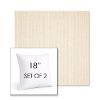 Picture of Posh Linen | Set of 2 | Sunbrella 18" Square Outdoor Throw Pillows with Premium Inserts
