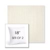 Picture of Proven Ivory | Set of 2 | Sunbrella 18" Square Outdoor Throw Pillows with Premium Inserts