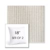 Picture of Replay Fern | Set of 2 | Sunbrella 18" Square Outdoor Throw Pillows with Premium Inserts