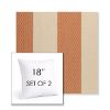 Picture of Rothko Lobster Roll | Set of 2 | Sunbrella 18" Square Outdoor Throw Pillows with Premium Inserts