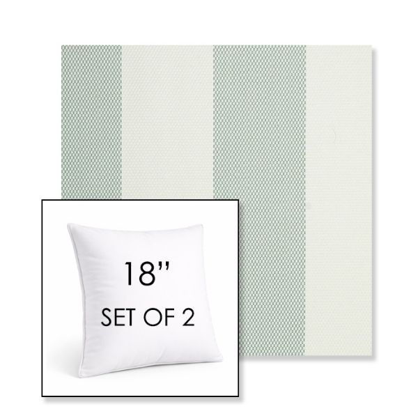 Picture of Rothko Seahorse | Set of 2 | Sunbrella 18" Square Outdoor Throw Pillows with Premium Inserts