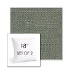 Picture of Savane Swamp | Set of 2 | Sunbrella 18" Square Outdoor Throw Pillows with Premium Inserts