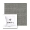 Picture of Shelter Surf | Set of 2 | Sunbrella 18" Square Outdoor Throw Pillows with Premium Inserts