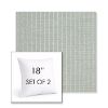 Picture of Trail Sky | Set of 2 | Sunbrella 18" Square Outdoor Throw Pillows with Premium Inserts