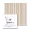 Picture of Tranquil Camel | Set of 2 | Sunbrella 18" Square Outdoor Throw Pillows with Premium Inserts