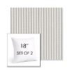 Picture of William Coast | Set of 2 | Sunbrella 18" Square Outdoor Throw Pillows with Premium Inserts