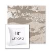 Picture of Yama Fuji | Set of 2 | Sunbrella 18" Square Outdoor Throw Pillows with Premium Inserts