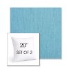 Picture of Cast Horizon | Set of 2 | Sunbrella 20" Square Outdoor Throw Pillows with Premium Inserts