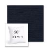 Picture of Charmer Indigo | Set of 2 | Sunbrella 20" Square Outdoor Throw Pillows with Premium Inserts