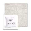 Picture of Crush Cloud | Set of 2 | Sunbrella 20" Square Outdoor Throw Pillows with Premium Inserts
