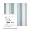 Picture of Direction Dew | Set of 2 | Sunbrella 20" Square Outdoor Throw Pillows with Premium Inserts