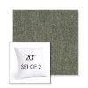 Picture of Dither Fern | Set of 2 | Sunbrella 20" Square Outdoor Throw Pillows with Premium Inserts