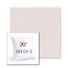 Picture of Dither Snow | Set of 2 | Sunbrella 20" Square Outdoor Throw Pillows with Premium Inserts