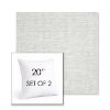 Picture of Idol Cloud | Set of 2 | Sunbrella 20" Square Outdoor Throw Pillows with Premium Inserts