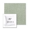 Picture of Kismet Moss | Set of 2 | Sunbrella 20" Square Outdoor Throw Pillows with Premium Inserts