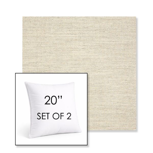 Picture of Kudos Mortar | Set of 2 | Sunbrella 20" Square Outdoor Throw Pillows with Premium Inserts