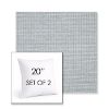 Picture of Kudos Saltwater | Set of 2 | Sunbrella 20" Square Outdoor Throw Pillows with Premium Inserts