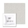 Picture of Lively Parchment | Set of 2 | Sunbrella 20" Square Outdoor Throw Pillows with Premium Inserts