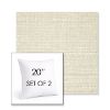 Picture of Piazza Vapor | Set of 2 | Sunbrella 20" Square Outdoor Throw Pillows with Premium Inserts