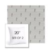 Picture of Schooner Plank | Set of 2 | Sunbrella 20" Square Outdoor Throw Pillows with Premium Inserts