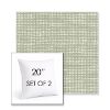 Picture of Slow Spirea | Set of 2 | Sunbrella 20" Square Outdoor Throw Pillows with Premium Inserts