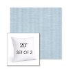 Picture of Solo Ocean | Set of 2 | Sunbrella 20" Square Outdoor Throw Pillows with Premium Inserts