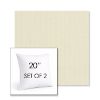 Picture of Spectrum Eggshell | Set of 2 | Sunbrella 20" Square Outdoor Throw Pillows with Premium Inserts
