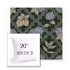 Picture of Trellis Topiary | Set of 2 | Sunbrella 20" Square Outdoor Throw Pillows with Premium Inserts