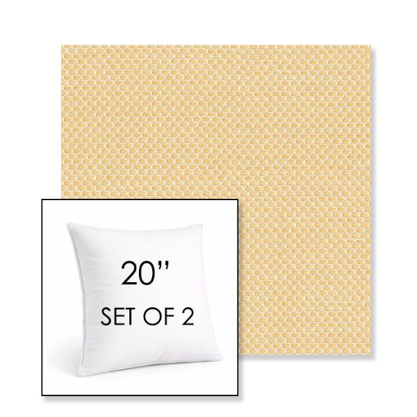 Picture of Wadi Riviera | Set of 2 | Sunbrella 20" Square Outdoor Throw Pillows with Premium Inserts