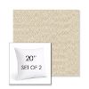 Picture of Wander Gobi | Set of 2 | Sunbrella 20" Square Outdoor Throw Pillows with Premium Inserts