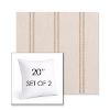 Picture of Wayward Wren | Set of 2 | Sunbrella 20" Square Outdoor Throw Pillows with Premium Inserts