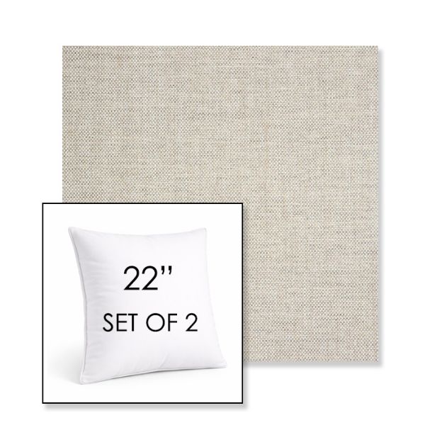 Picture of Idol Seagull | Set of 2 | Sunbrella 22" Square Outdoor Throw Pillows with Premium Inserts