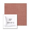 Picture of Kudos Flamingo | Set of 2 | Sunbrella 22" Square Outdoor Throw Pillows with Premium Inserts