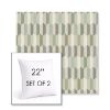 Picture of Precise Spring | Set of 2 | Sunbrella 22" Square Outdoor Throw Pillows with Premium Inserts