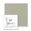 Picture of Abstraction Sage | Set of 2 | Sunbrella 24" Square Outdoor Throw Pillows with Premium Inserts