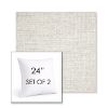 Picture of Crush Cloud | Set of 2 | Sunbrella 24" Square Outdoor Throw Pillows with Premium Inserts