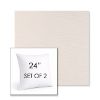 Picture of Exhale Cloud | Set of 2 | Sunbrella 24" Square Outdoor Throw Pillows with Premium Inserts