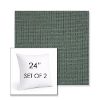 Picture of Kudos Cove | Set of 2 | Sunbrella 24" Square Outdoor Throw Pillows with Premium Inserts
