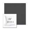 Picture of Lopi Shadow | Set of 2 | Sunbrella 24" Square Outdoor Throw Pillows with Premium Inserts