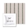 Picture of Mixi Fern | Set of 2 | Sunbrella 24" Square Outdoor Throw Pillows with Premium Inserts