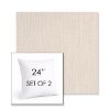 Picture of Nova Glimmer | Set of 2 | Sunbrella 24" Square Outdoor Throw Pillows with Premium Inserts