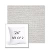 Picture of Nurture Pebble | Set of 2 | Sunbrella 24" Square Outdoor Throw Pillows with Premium Inserts