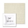 Picture of Piazza Vapor | Set of 2 | Sunbrella 24" Square Outdoor Throw Pillows with Premium Inserts